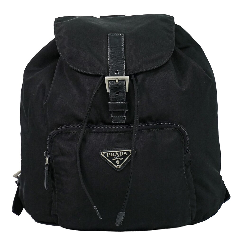 Prada Front Pocket Buckle Nylon